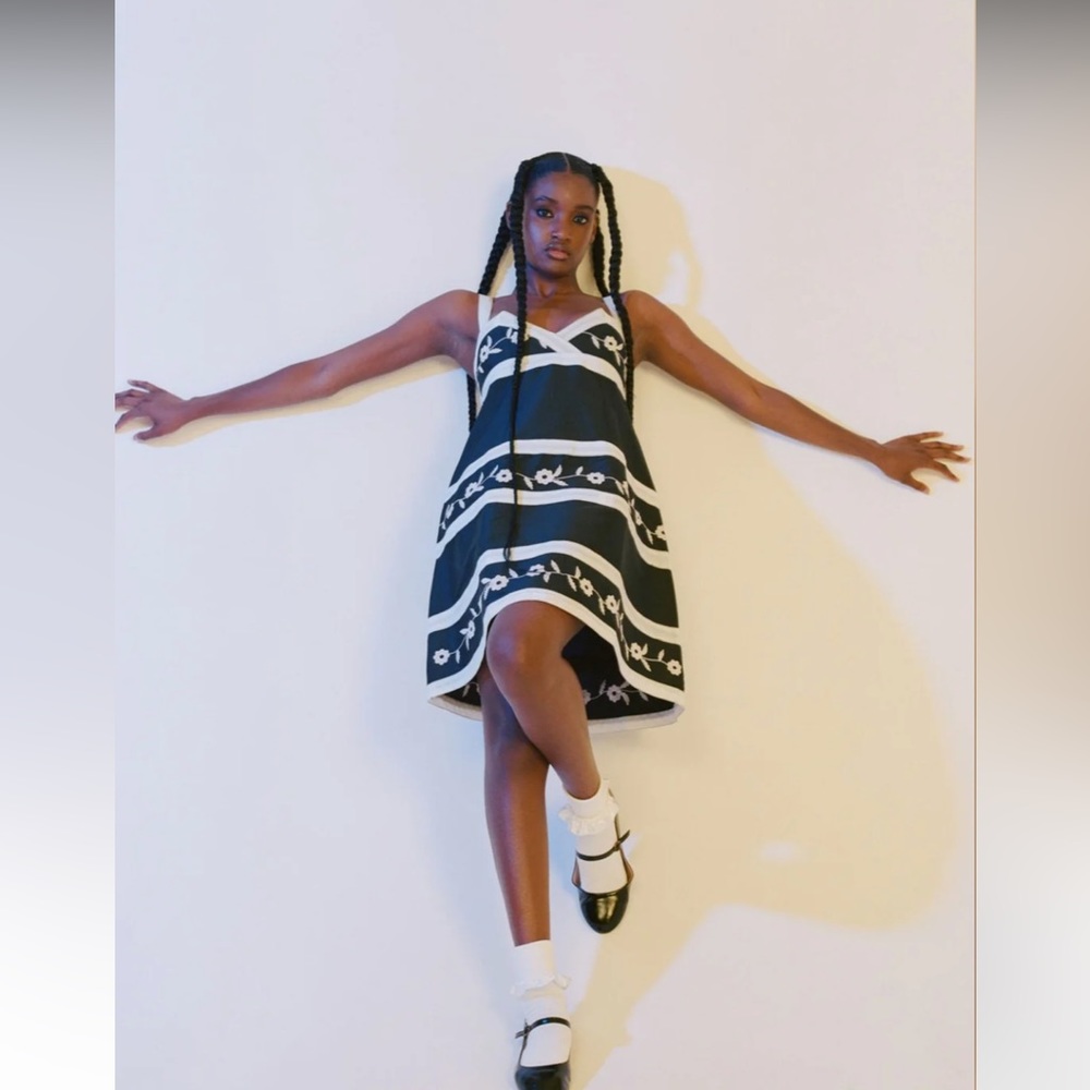 Batsheva Lila Dress black